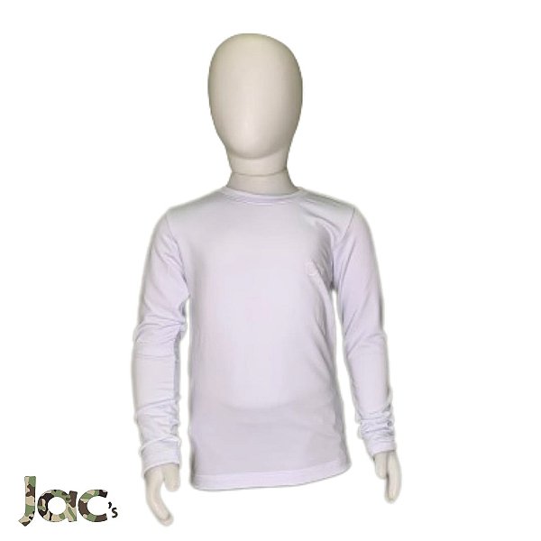 Camisa Super Térmica Infantil Felpada Oro