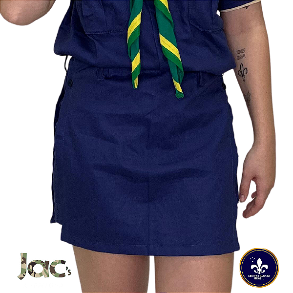 Shorts Saia Infanto-Juvenil Azul SAB