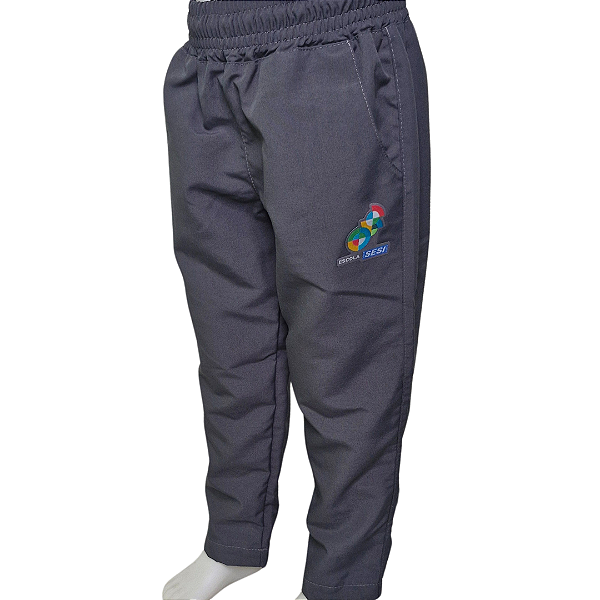 Calça Unissex de Seletel sem forro - Uniforme Oficial do Sesi Escola