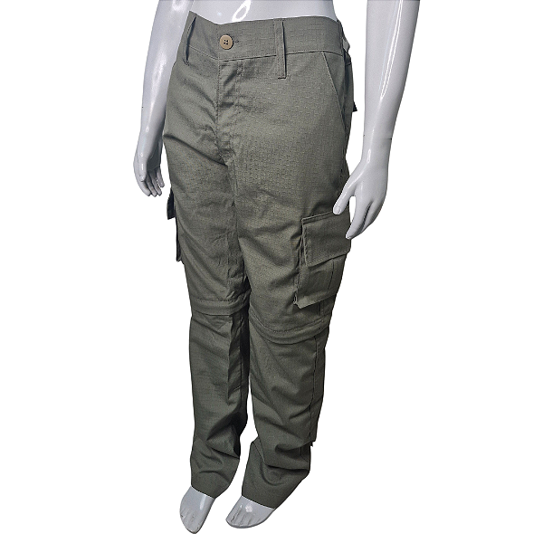 Calça-Bermuda RipStop Aventura Juvenil