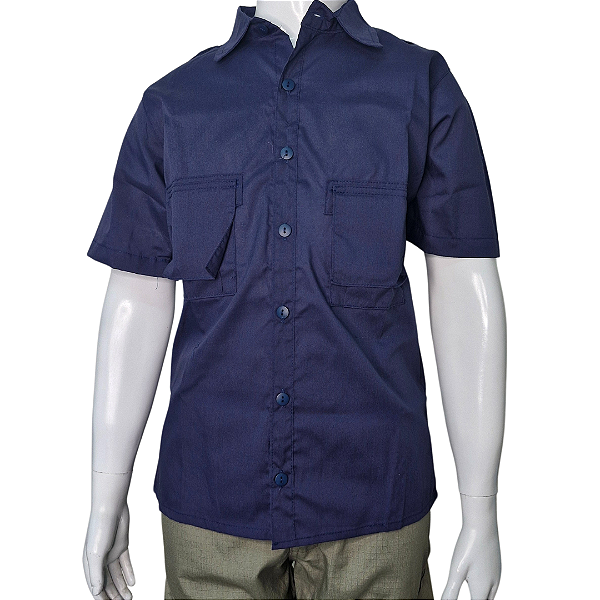 Camisa com lapela, diversas cores - Infantil Unisexx