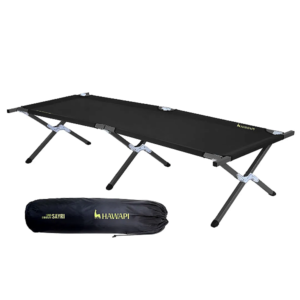 Cama dobrável camping Hawapi até 150kg