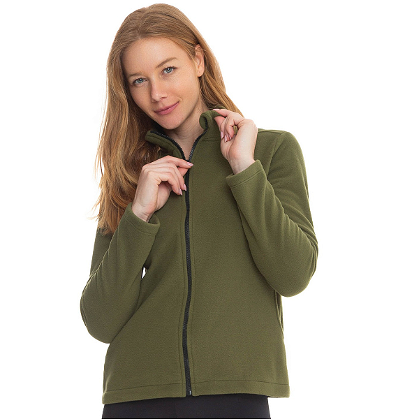 Jaqueta Fleece Peluciada - Feminina