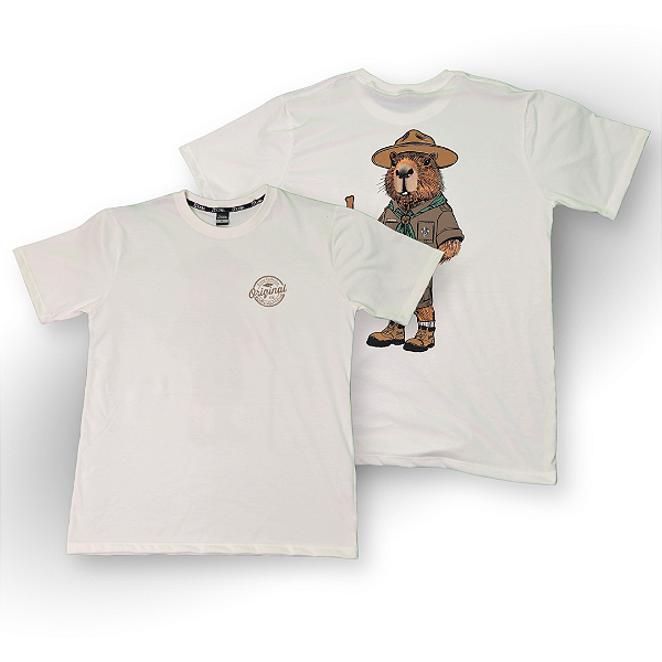 Camiseta "Capivara Escoteira" - #OsMaisQuiriduxx
