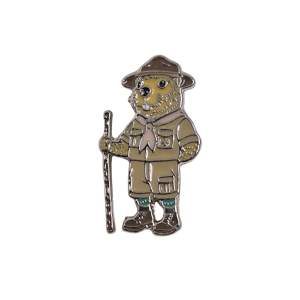 Pin Metálico "Capivara Escoteira" - #OsMaisQuiriduxx