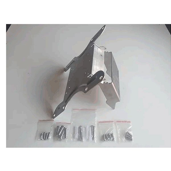 Suporte Tv Fixo Universal Inox 10 A 60 Lcd Led Plasma