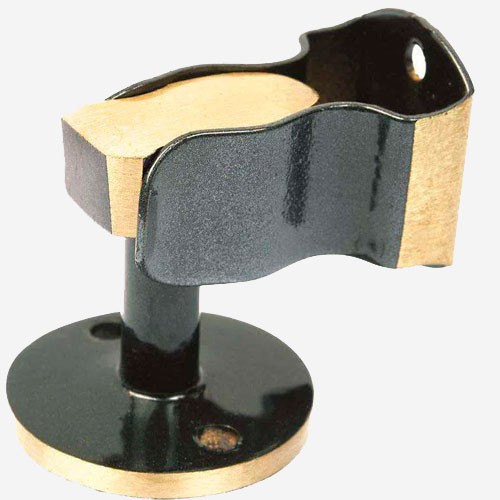 Fixador Prendedor Porta Para Piso Latão