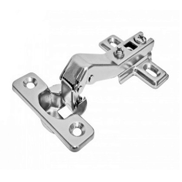 Dobradiça Mini 45 Graus De Canto Com Calço Montado