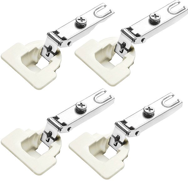 Dobradiça Caneco Plástico de 26mm Itatiaia Porta Armários Móveis