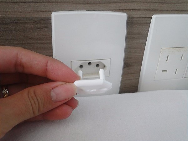 Tampa Protetora Para Tomadas Evite Choques Crianças