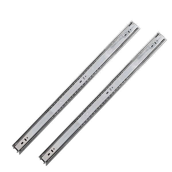 Corrediça Telescópica Leve 25kg Para Gavetas Armários