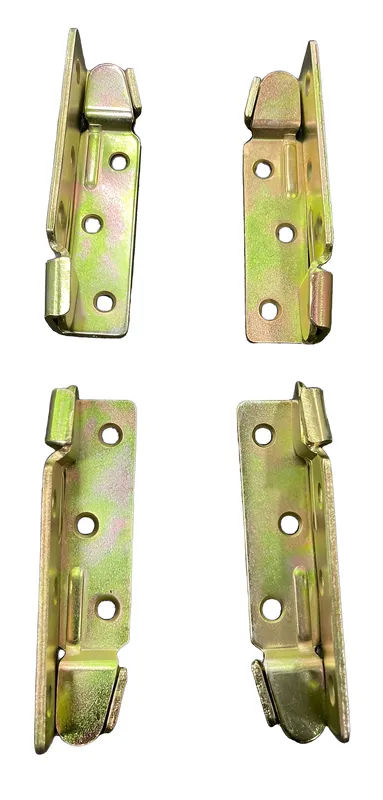 Ferragem Para Montar Cama Kit Com 8 Peças (Monta 1 Cama)