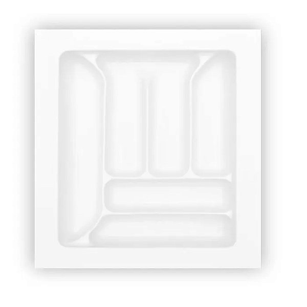Organizador de Talheres Para Gaveta 467x396mm OG-02 Branco