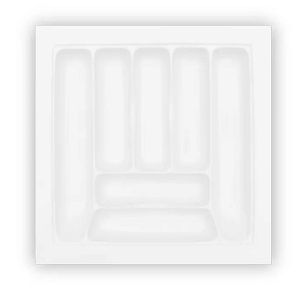 Organizador de Talheres Para Gaveta 510x497mm OG-58 Branco