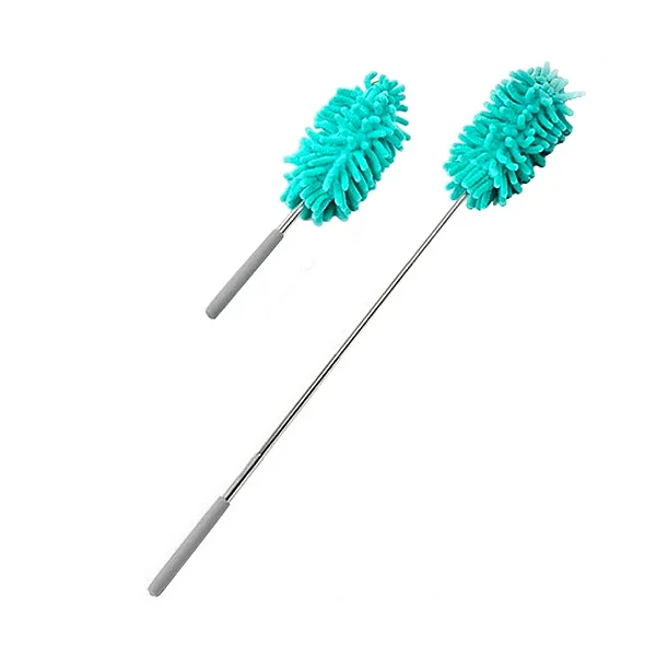 Espanador Com Cabo Extensível Microfibra Lavável Cabo Regula