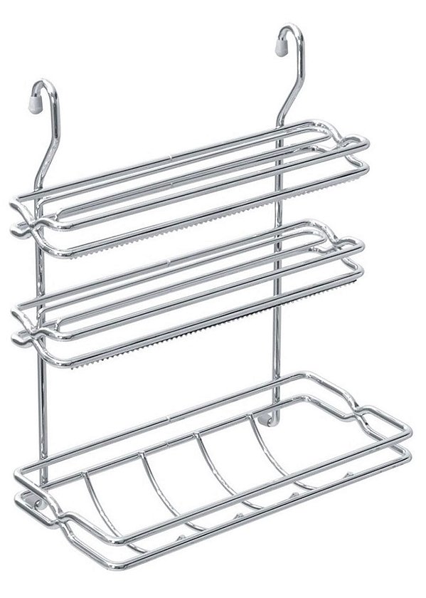 Porta Rolos Com Serrilha Para Suporte 5/8 330x440x185m - Cr