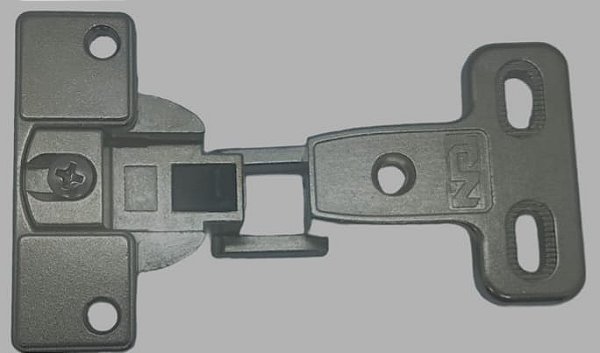 Dobradiça 270º Graus 35mm Slide On Abertura 19mm Dobradiça para Canto Fgvtn