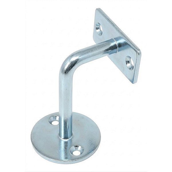 Suporte Grapa Para Corrimão De Escada E Varanda Zincado