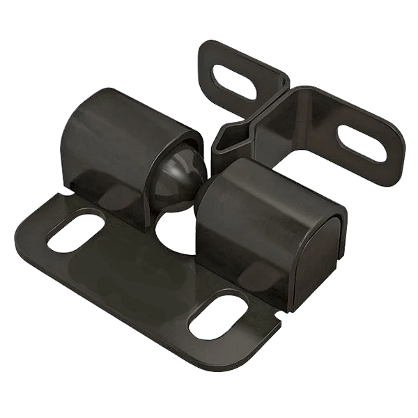 Fecho Esfera Duplo Rolete Para Armários Gavetas C/2 Pç