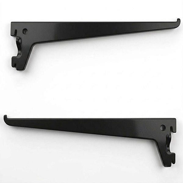 Suporte Trilho Cremalheira Para Prateleira 2 Peças