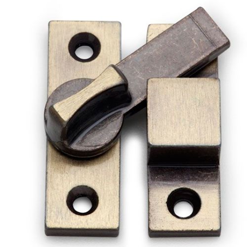 Tranqueta Trinco Porta De Correr Bico Reto Para Janela 40mm