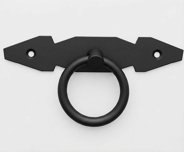 Puxador Gaveta Porta Armário Alça Rustico Com 2 Peças