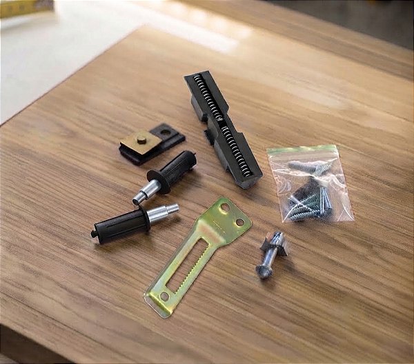 Acessórios para Porta Camarão Reparo para Trilho Kit c/ 6pçs