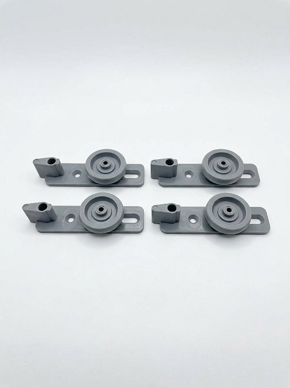 Guia Superior Para Porta De Correr De 26mm Alto - Kit 4 Pçs