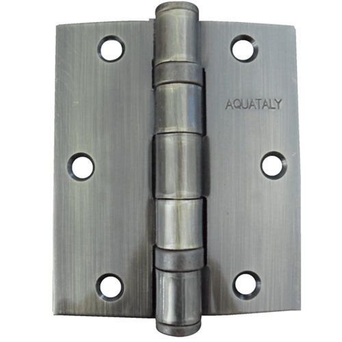 Dobradiça Para Porta Pesada 3.5x3.0 Cromada - Kit 3 Peças