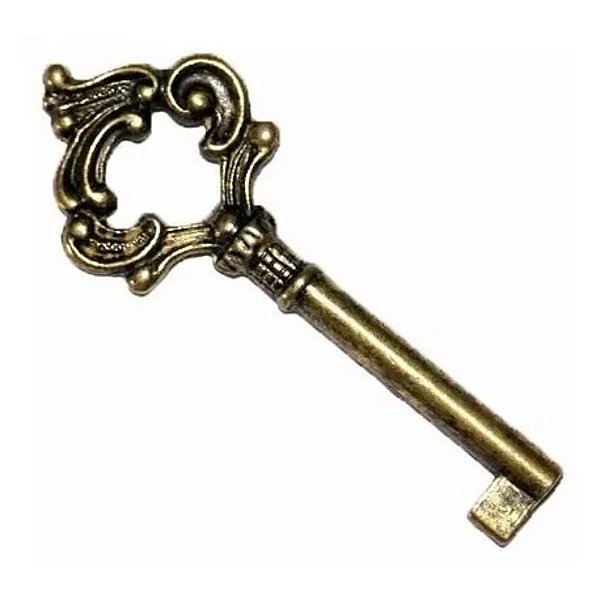 Chave Colonial Armário Antigo Luiz XV Ouro Velho