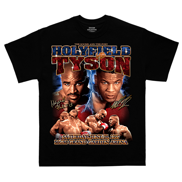 Camiseta Legends "Holyfield vs Tyson"