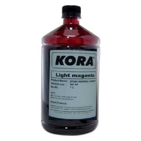 Tinta kora hp vivera magenta - 1 litro - corante