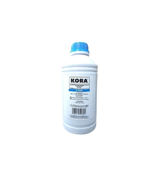Tinta kora hp vivera azul - 1 litro - corante