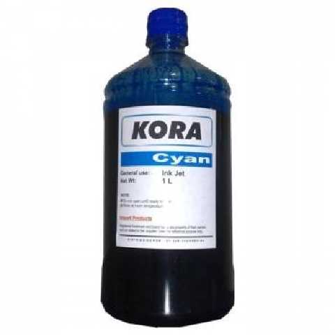 Tinta kora epson cyan - 1 litro - corante