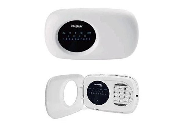 Teclado central alarme intelbras xat 3000 led