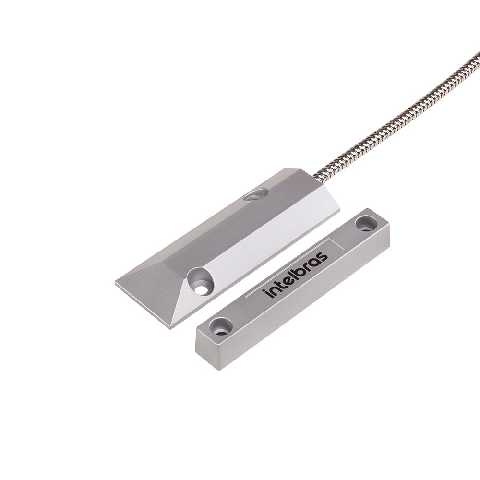 Sensor magnetico intelbras com fio xas porta de aco