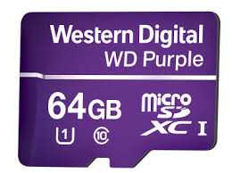 Cartao micro sd 64gb para sistemas de seguranca eletronica - intelbras