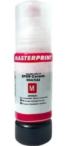 Refil tinta b ink epson master 504 544 corante m 70ml r-ep70y