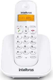 Telefone sem fio intelbras ts3110 branco