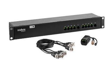 Power conversor intelbras video balun 16 canais vb 3016 wp