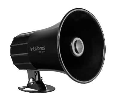 Sirene com fio intelbras sir 3000 preta