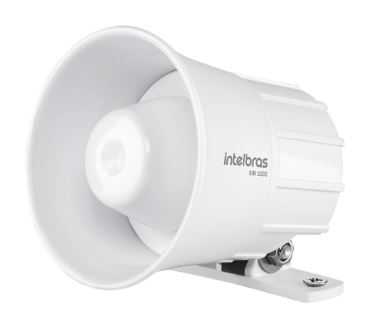 Sirene com fio intelbras sir 1000 branca