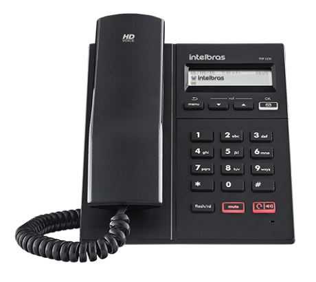 Telefone ip tip 125i intelbras
