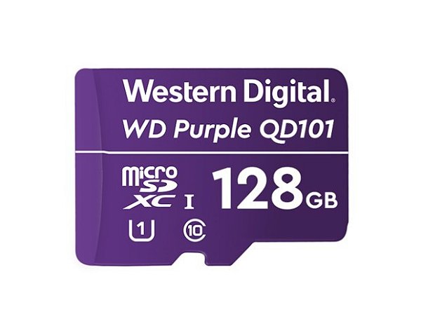 Cartao micro sd 128gb para sistemas de seguranca eletronica - intelbras