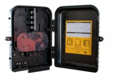 Caixa atendimento cto ccn s  splitter 16 saidas com trava via parafuso