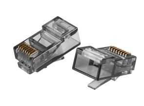 Conector rj45 cat6e intelbras pct 20un