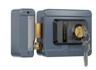 Fechadura intelbras 12 volts fx1500 cinza