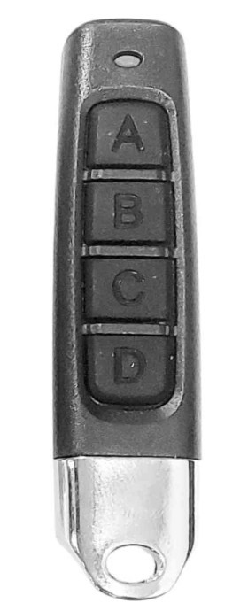 Controle copiador slim cabebi 433mhz