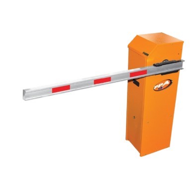 Cancela ppa barrier brushless laranja 6 metros - braco em led