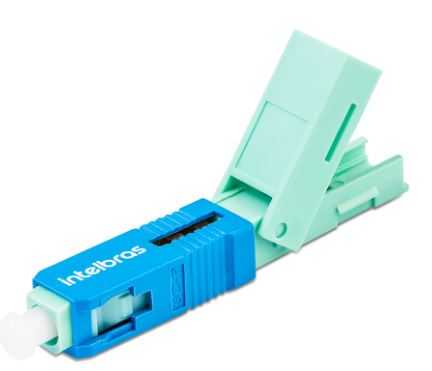 Fast conector sc upc   anatel intelbras click pc 10 und